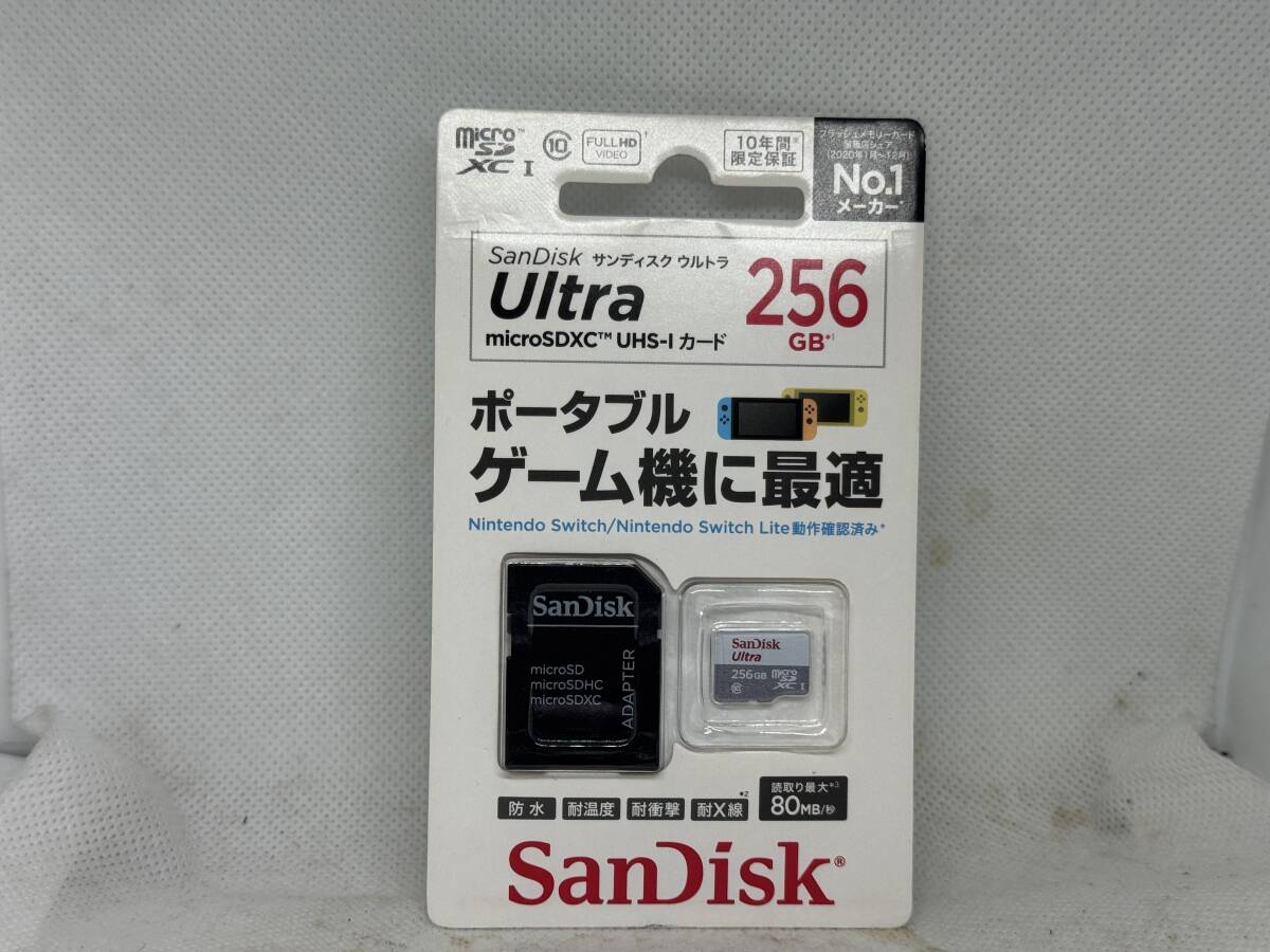 �T���f�B�X�N �E���g�� �}�C�N��SDXC UHS-�J�[�h 256GB SDSQUNS-256G-JN3GA �V�i���g�p