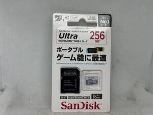 サンディスク ウルトラ マイクロSDXC UHS-カード 256GB SDSQUNS-256G-JN3GA 新品未使用