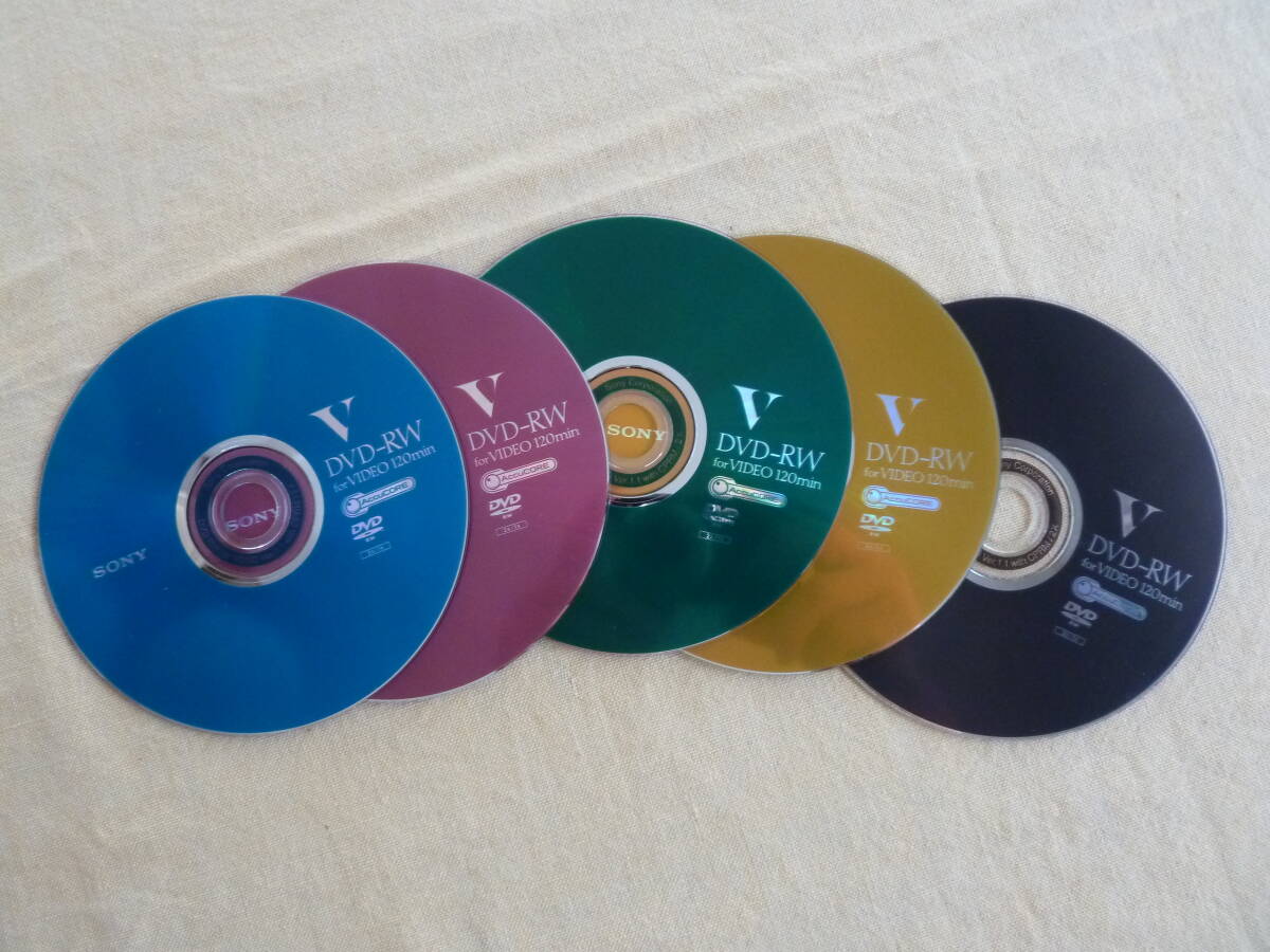 DVD-RW　SONY ソニー ビデオ用 120分 １枚単位