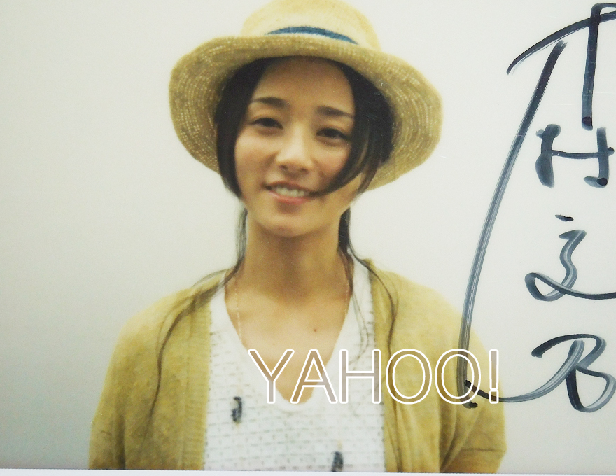 木村文乃 直筆サイン入りチェキ ポラ