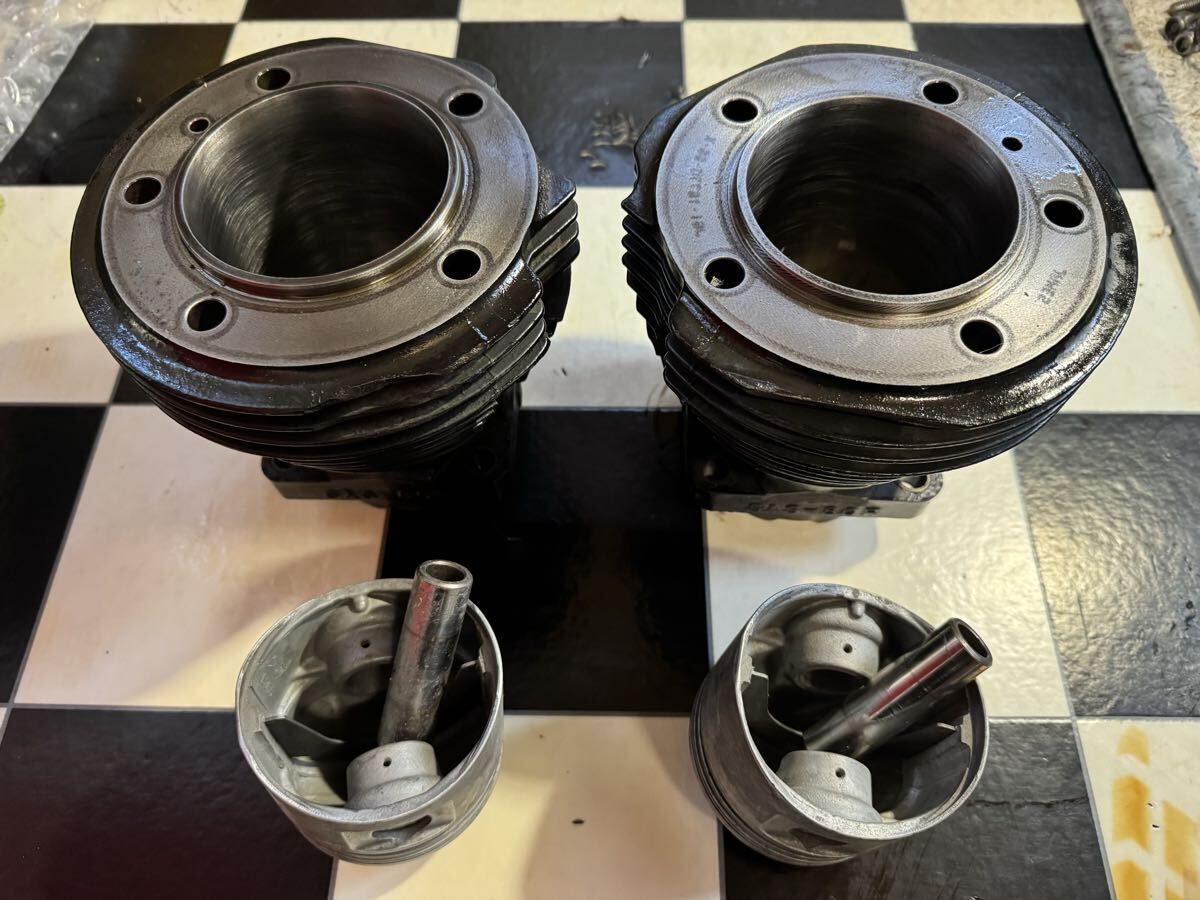  Harley 80 экскаватор 1340 S&S двигатель цилиндр 010 большой размер поршень Vintage растение в горшке пепельница гараж .. для early 