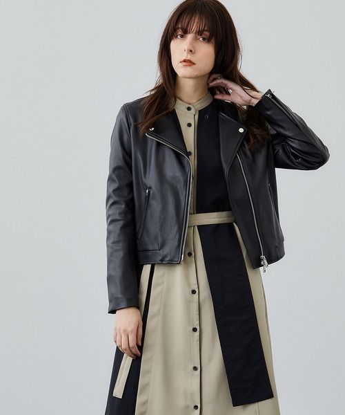 「UNITED TOKYO」 ノーカラージャケット 1 ブラック レディース