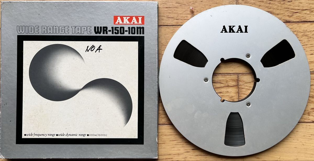 [10 номер ] Akai AKAI, WR-150-10m открытый катушка лента 