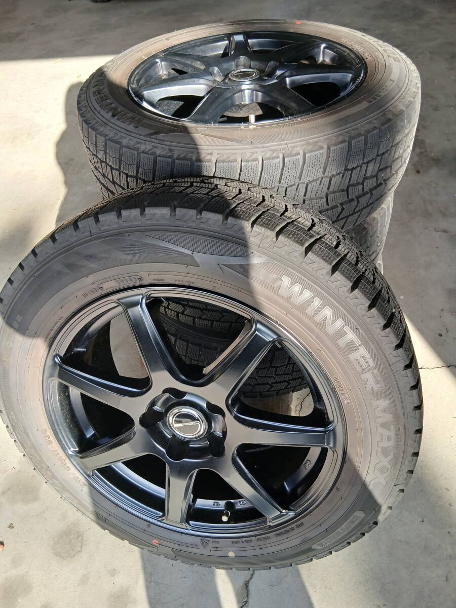  прямой . получение возможный person! Dunlop * winter Max*215-60R-17 (4 шт. комплект )