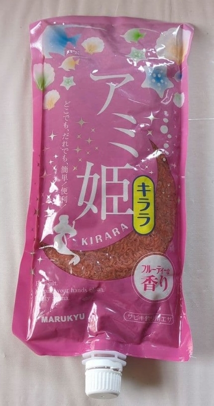 アミ姫キララ フルーツ香 魚のエサ