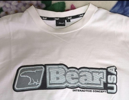 Bear USA インタラクティブコンセプト Tシャツ Lサイズ