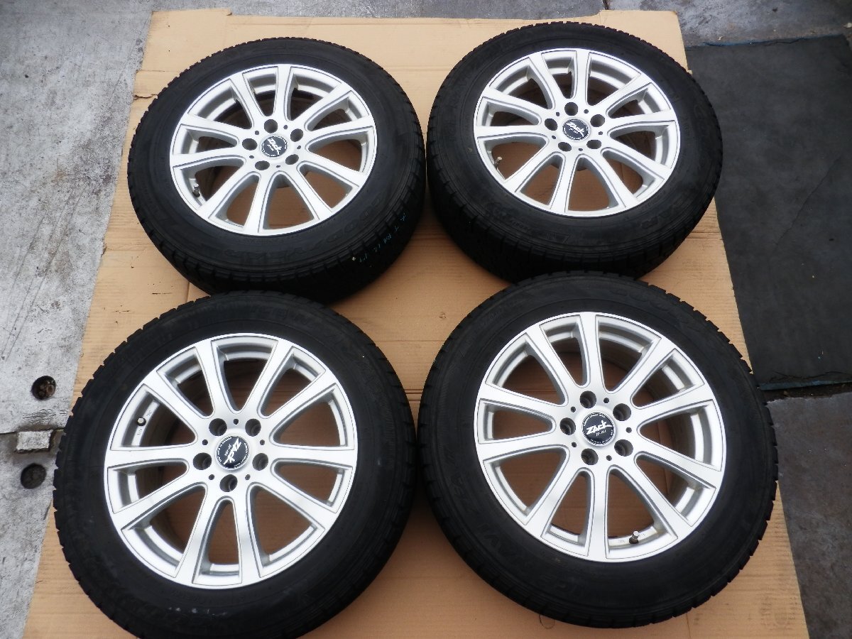 215/60R17 aluminium & зимний 4 шт. комплект 5 дыра Good year шина × TY1280