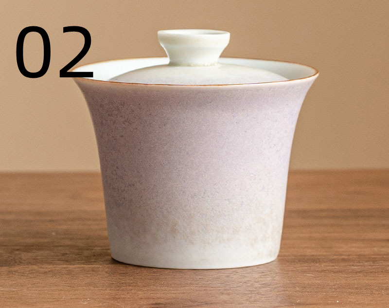 茶器 茶芸 品茶杯 湯呑み 蓋碗 功夫茶器 中国茶器 3色選 プレゼント 誕生日