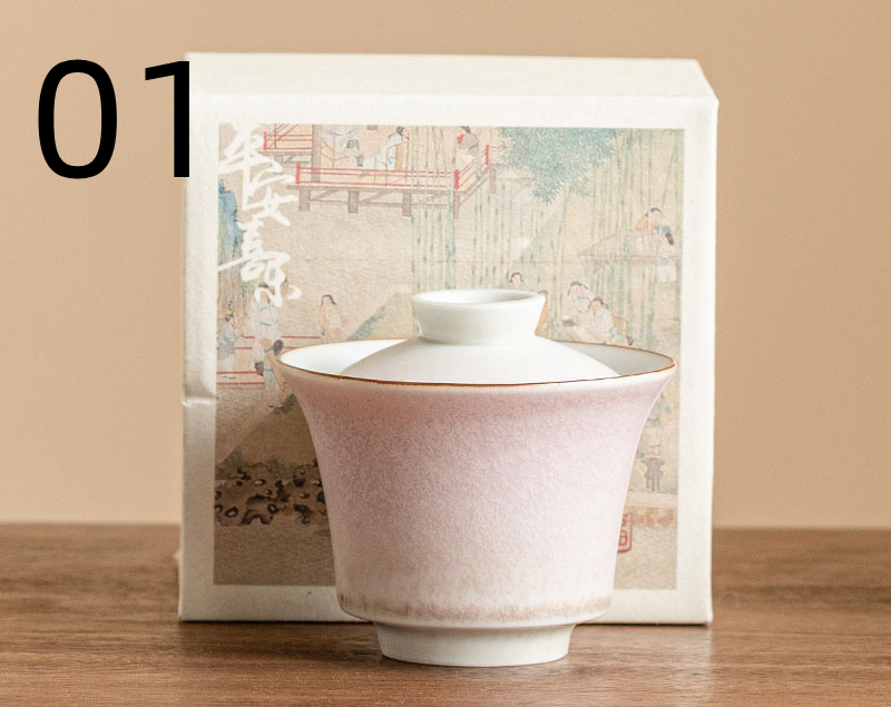 茶器 茶芸 品茶杯 湯呑み 蓋碗 功夫茶器 中国茶器 3色選 プレゼント 誕生日