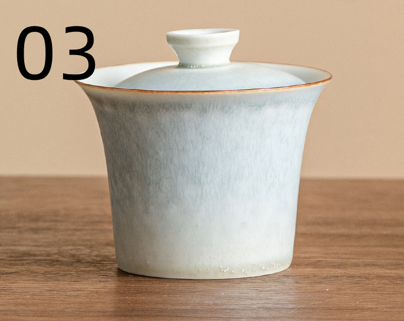 茶器 茶芸 品茶杯 湯呑み 蓋碗 功夫茶器 中国茶器 3色選 プレゼント 誕生日