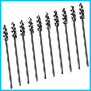 ナイロン製ミニブラシ 隙間清掃ツール 螺旋形ダスター 螺旋ダスター エアコンやブラインド用 シーリングファン掃除に適合 ミニナイロ