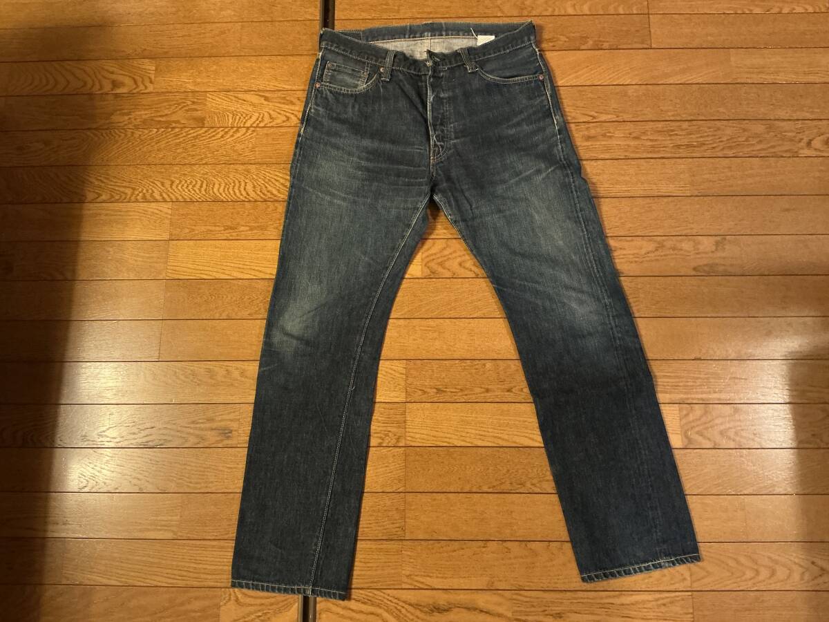  Sugar Cane SC42014 12oz. DENIM 1947 MODEL TYPE-III тонкий распорка джинсы 34 дюймовый б/у 