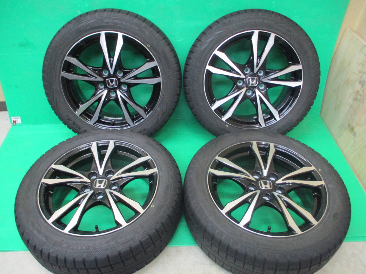 2020 год производства TOYO TRANPATH MK4α 205/55R17 Honda CR-Z оригинальный [17×6.5J+45 5H-114.3] Saitama префектура departure подтверждение (наличия) товара OK 4шт.@set 205/55-17