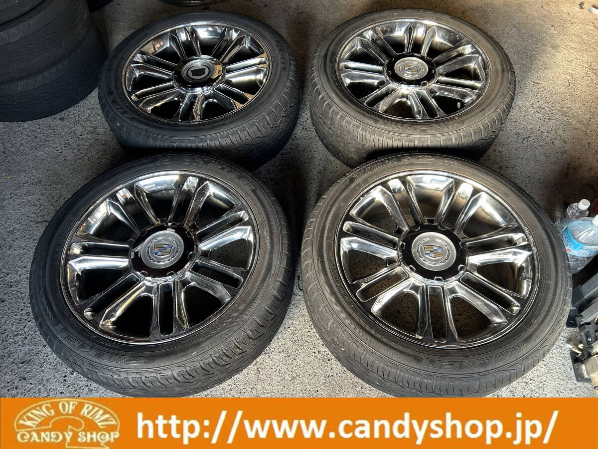 【中古】滋賀発HP19.8万円エスカレード純正プラチナム22インチ6穴139.7