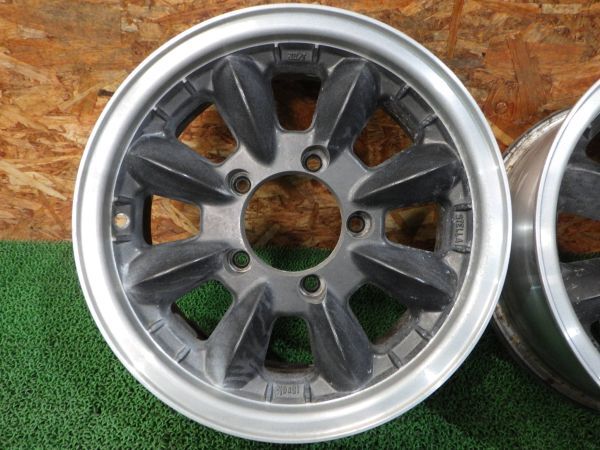 LIGURE PROJECT STELLA 社外アルミホイール 15×6.25 139.7-5H +0 ハブ径108【4本/15インチ】手渡し可_サムネイル画像2