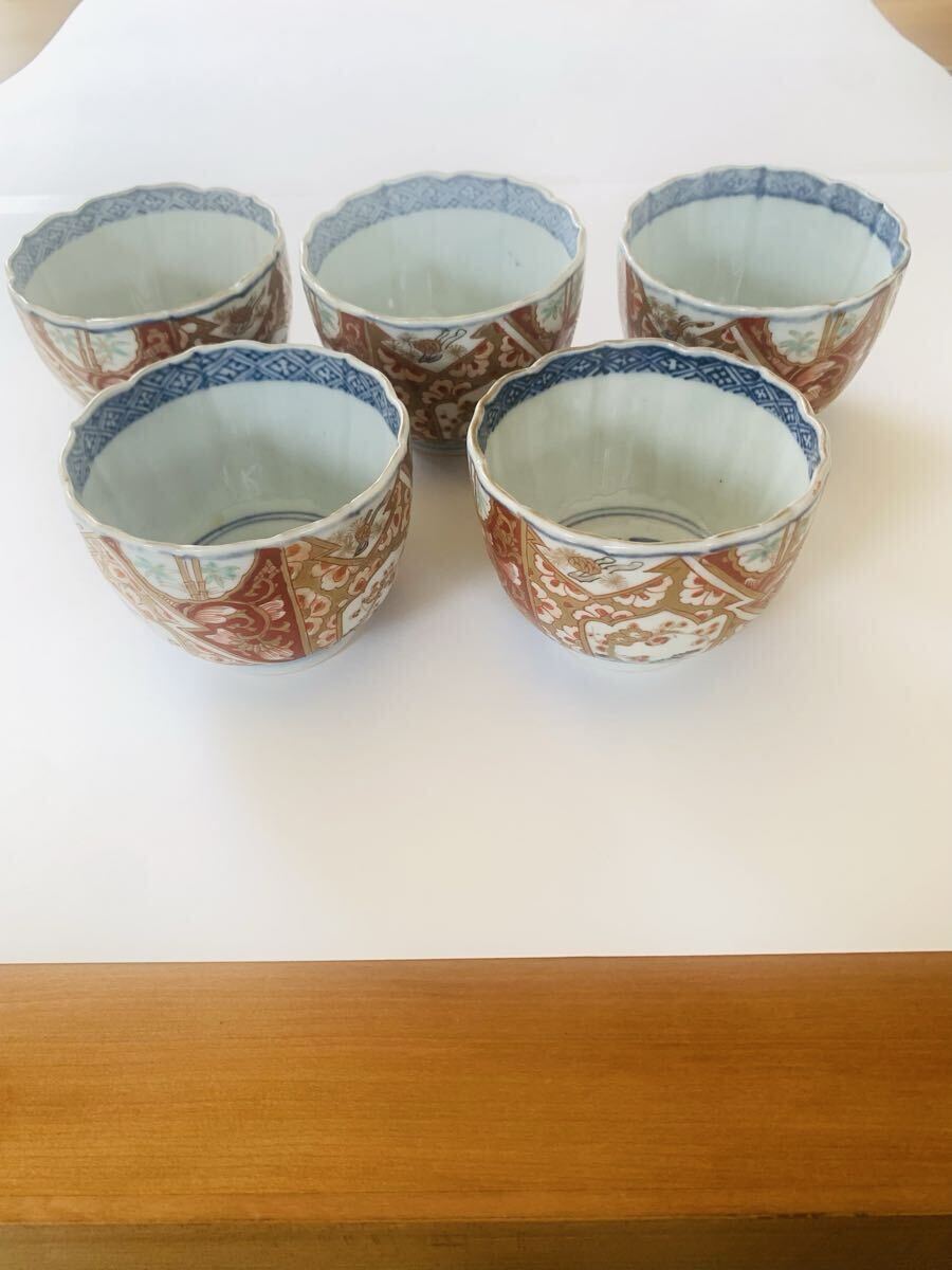  старый Imari цветная роспись фарфор с золотой росписью соба .5 покупатель 