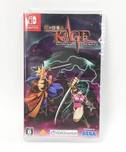 未開封 Nintendo Switch 闇の仕事人KAGE Shadow of The Ninja ゲームソフト ニンテンドー スイッチ