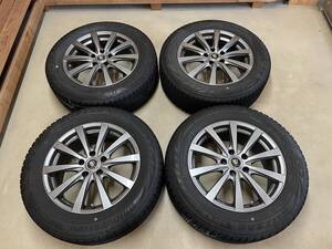 ブリジストンVRX2 225/60R17 良山スタッドレス4本セット ホイール付