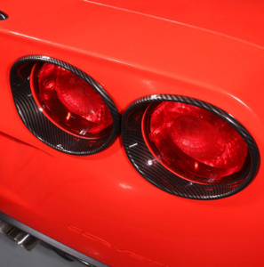 シボレー コルベット C6 ZR1 Z06 2005-2013 リアテールランプ ブレーキランプ 装飾 リング