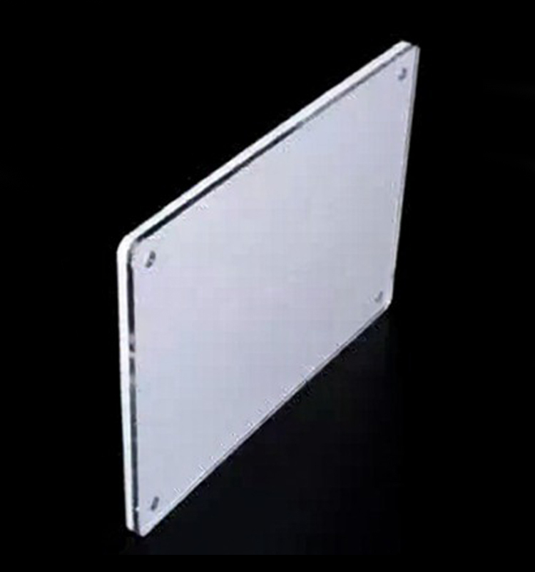 マグネット式 アクリルフォトフレーム 8インチ (15X21CM) - 白底