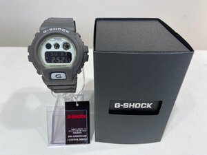 【CASIO G-SHOCK】 カシオ ジーショック デジタル クォーツ式 DW-6900HD-8JF ホワイト×グレー系カラー 腕時計 SY02-124◎
