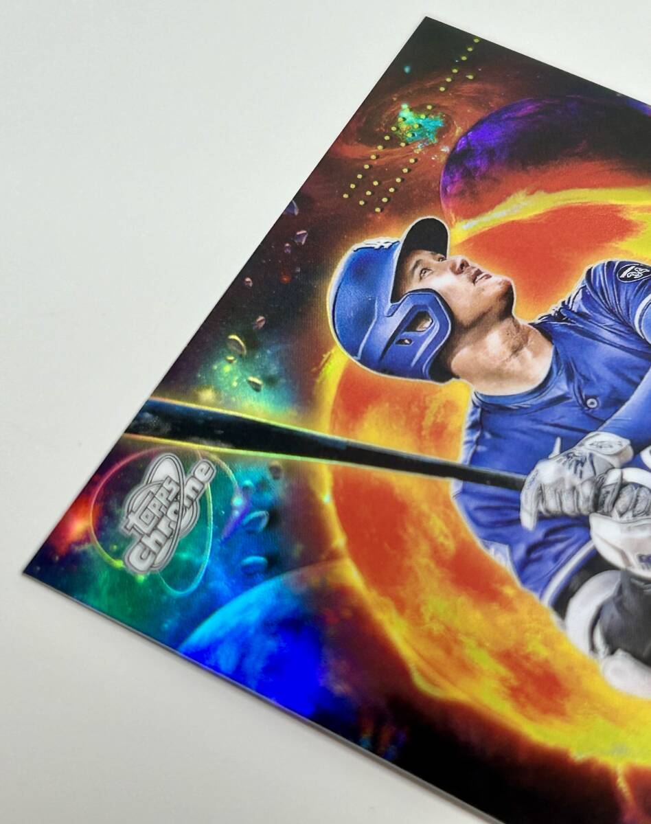 大谷翔平 惑星インサート「SUN」 Cosmic 2025 Topps 「Planetary Pursuit」 Shohei Ohtani SSP_サムネイル画像4
