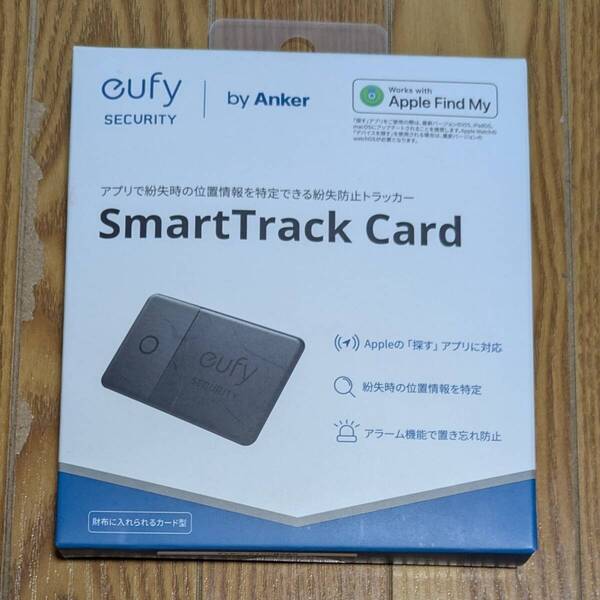 Anker Eufy (ユーフィ) Security SmartTrack Card (紛失防止トラッカー) 1年使用 Android iPhone どちらも対応 初期化済み