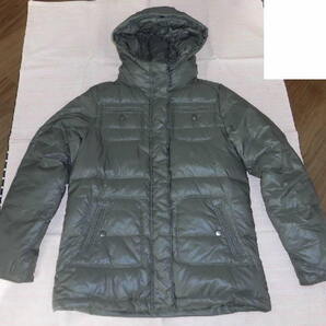 中古 SAB STREETのフード付きダウンジャケット 38(M) カーキ