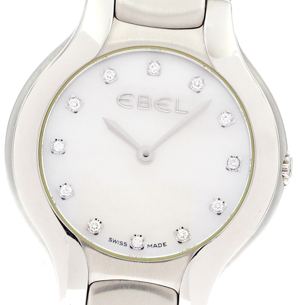  Ebel EBEL E9256N22 Beluga 12P diamond кварц женский хорошая вещь _849858[ev20]