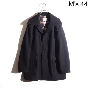M1355P ▼Maison Martin Margiela 10 メゾンマルタンマルジェラ▼ 15AW メルトン ウールコート ブラック 44 秋冬 rb mks