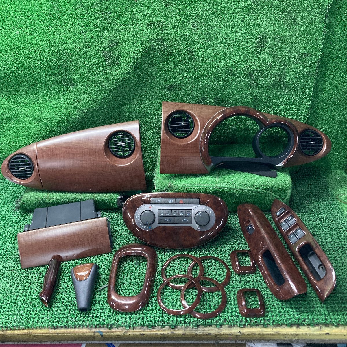 !! Mira Gino premium X L660S под дерево внутренняя панель комплект выключатель кондиционера PW переключатель измерительный прибор бардачок др. (W8447)!!