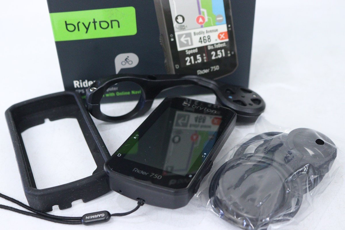 *Bryton brighton Rider 750 GPS велокомпьютер первоклассный товар 