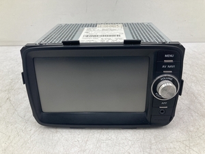 割れ無 動作OK スズキ MK32S スペーシア 純正 クラリオン メモリーナビ QY-1005 39101-81M03-AYD (X1516)