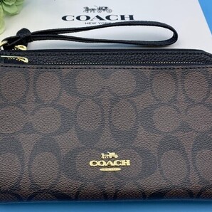 コーチ COACH 長財布 財布 L字ファスナー シグネチャー ウォレット プレゼント 贈り物 ギフト ブランド 誕生日 新品未使用 C5576 C353