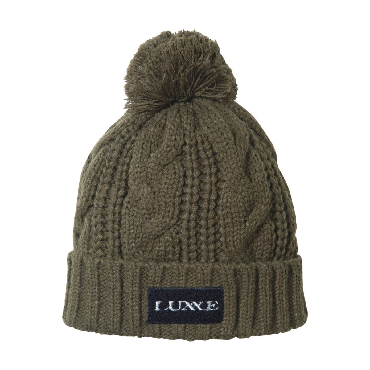 ●特価品● がまかつ　LE9011 ローゲージニットキャップ　#3 オリーブ　サ