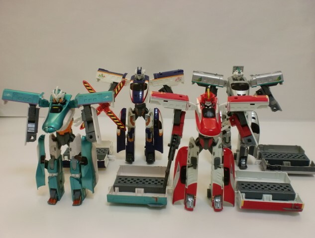 【ジャンク品】プラレール 新幹線変形ロボ シンカリオン 4体セット E5はやぶさ