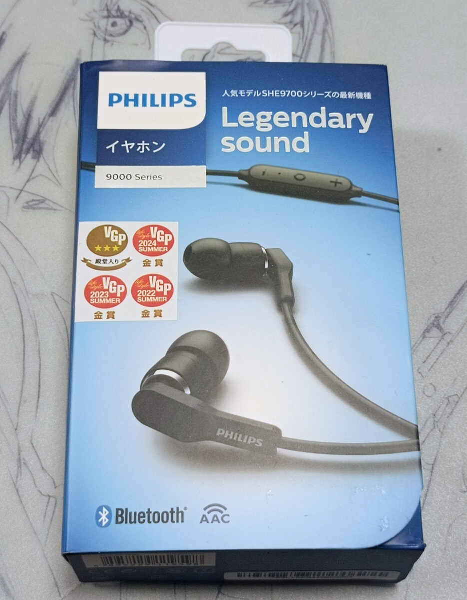 PHILIPS SHE9700BT ���C�����X�C���z�� Bluetooth ����