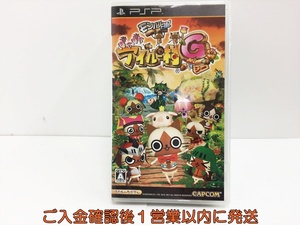 【1円】PSP モンハン日記 ぽかぽかアイルー村G ゲームソフト 1A0321-093mk/F8