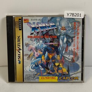 Y7B201 セガサターン SegaSaturn エックス・メン チルドレン オブ ジ アトム X-MEN CHILDREN OF THE ATOM 愛知 3cmサイズ