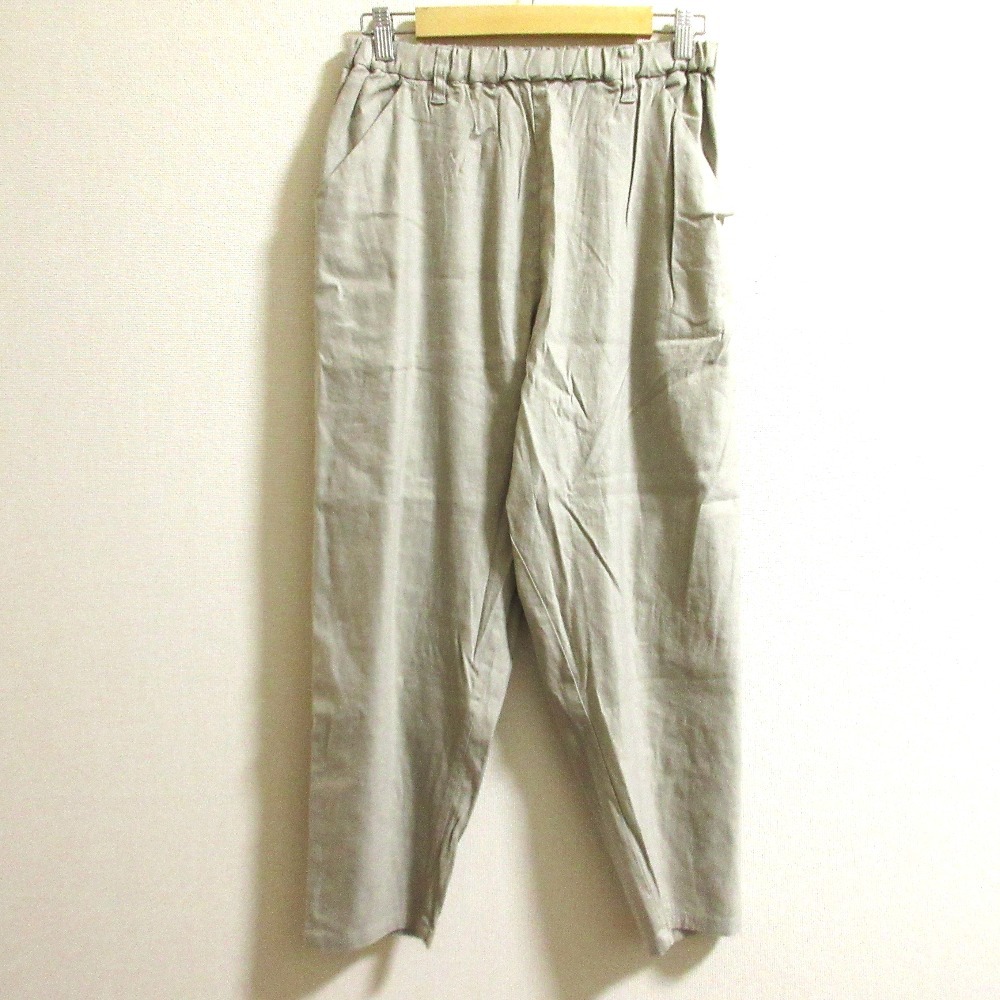 未使用 25SS pas de calais パドカレ リネンレーヨン ストレッ