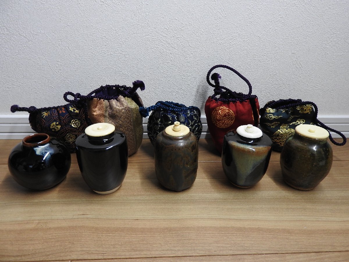 Yahoo!オークション -「茶入」(日本の陶磁) (陶芸)の落札相場・落札価格