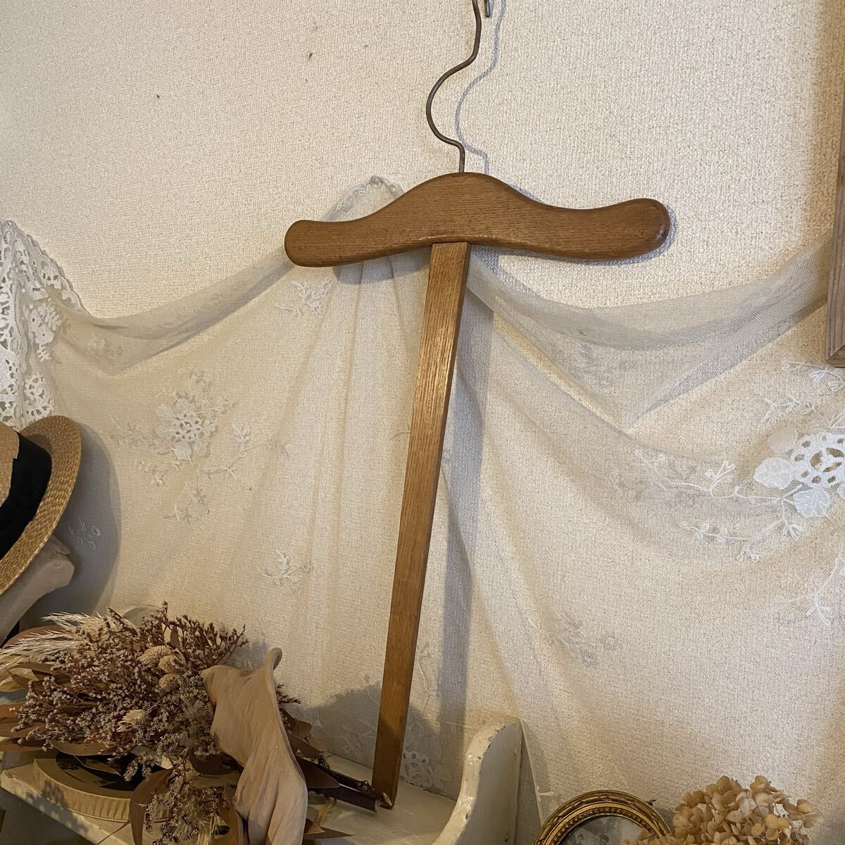 70年代 ビンテージ アンティーク オールド ハンガーラック 帽子掛け 店鋪什器 imgrc0076087334.jpg