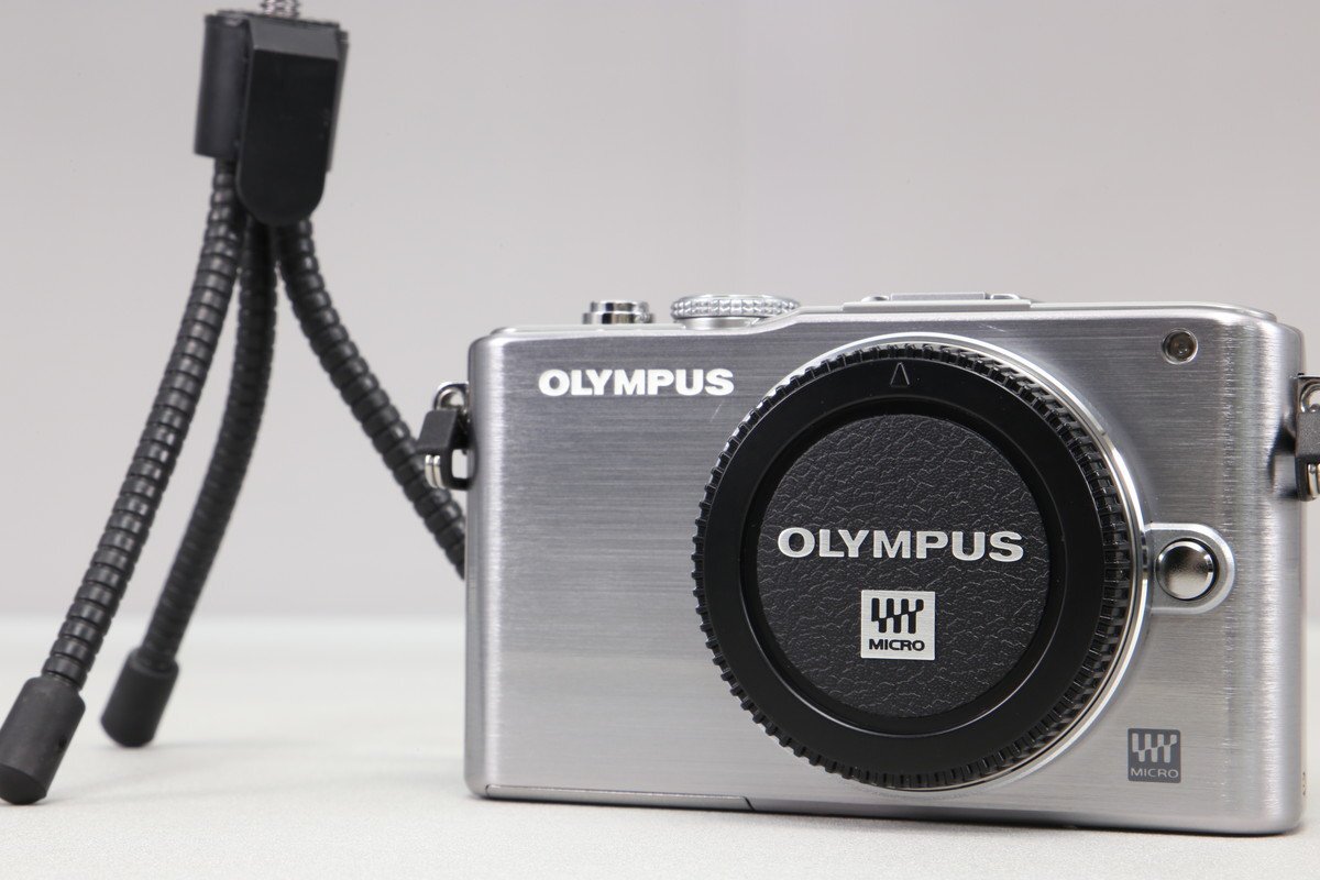 [���i]�@OLYMPUS PEN Lite E-PL3 �{�f�B �V���o�[�@[��Ԃ�␳�s�ǂ���]