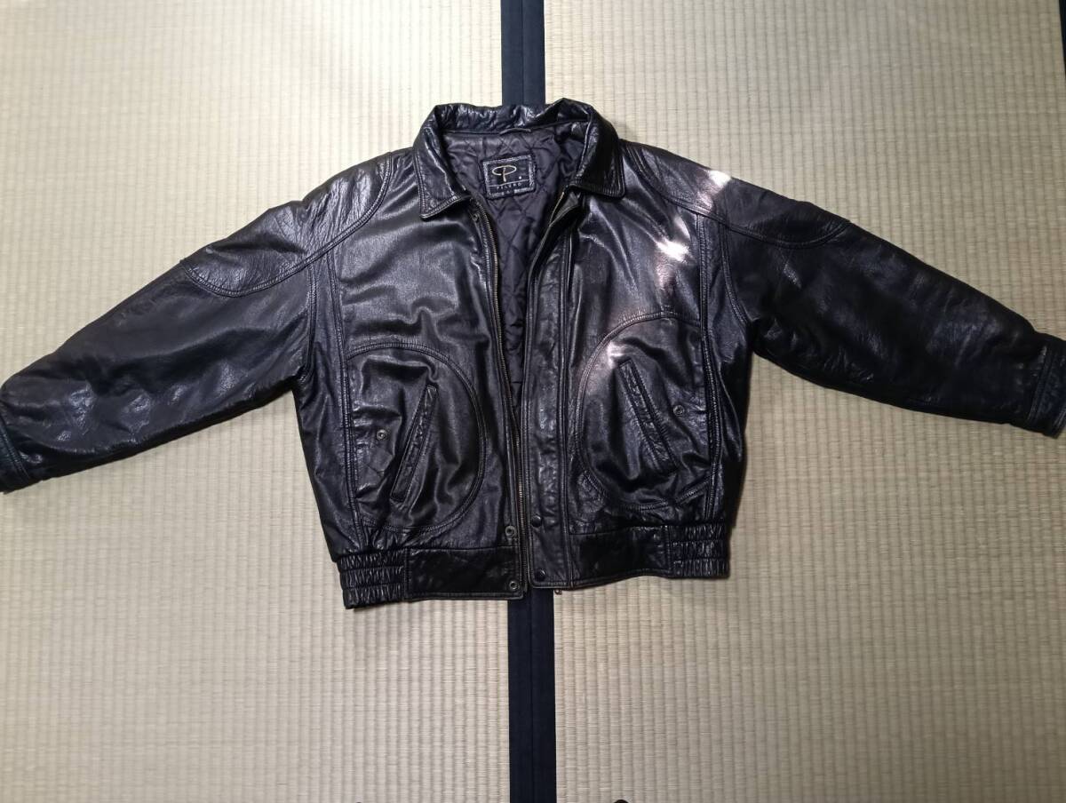 古着　レザージャケット　革ジャン