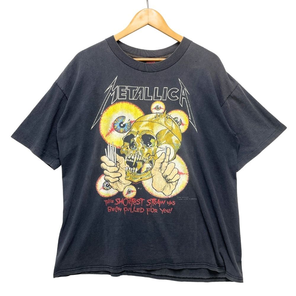 METALLICA メタリカ PUSHEAD パスヘッド プリント Tシャツ バ