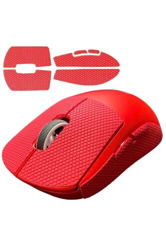 レッド 【グリップ強化/優れる吸水性】 RURUis 2.0 PLUS ゲーミン