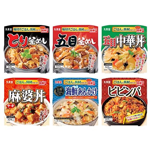 レンジで簡単! シリーズ 6種アソート 【セット商品】 丸美屋食品工業 丸美屋 
