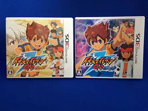 3DS ソフト イナズマイレブンGO シャイン ダーク セット 即決!