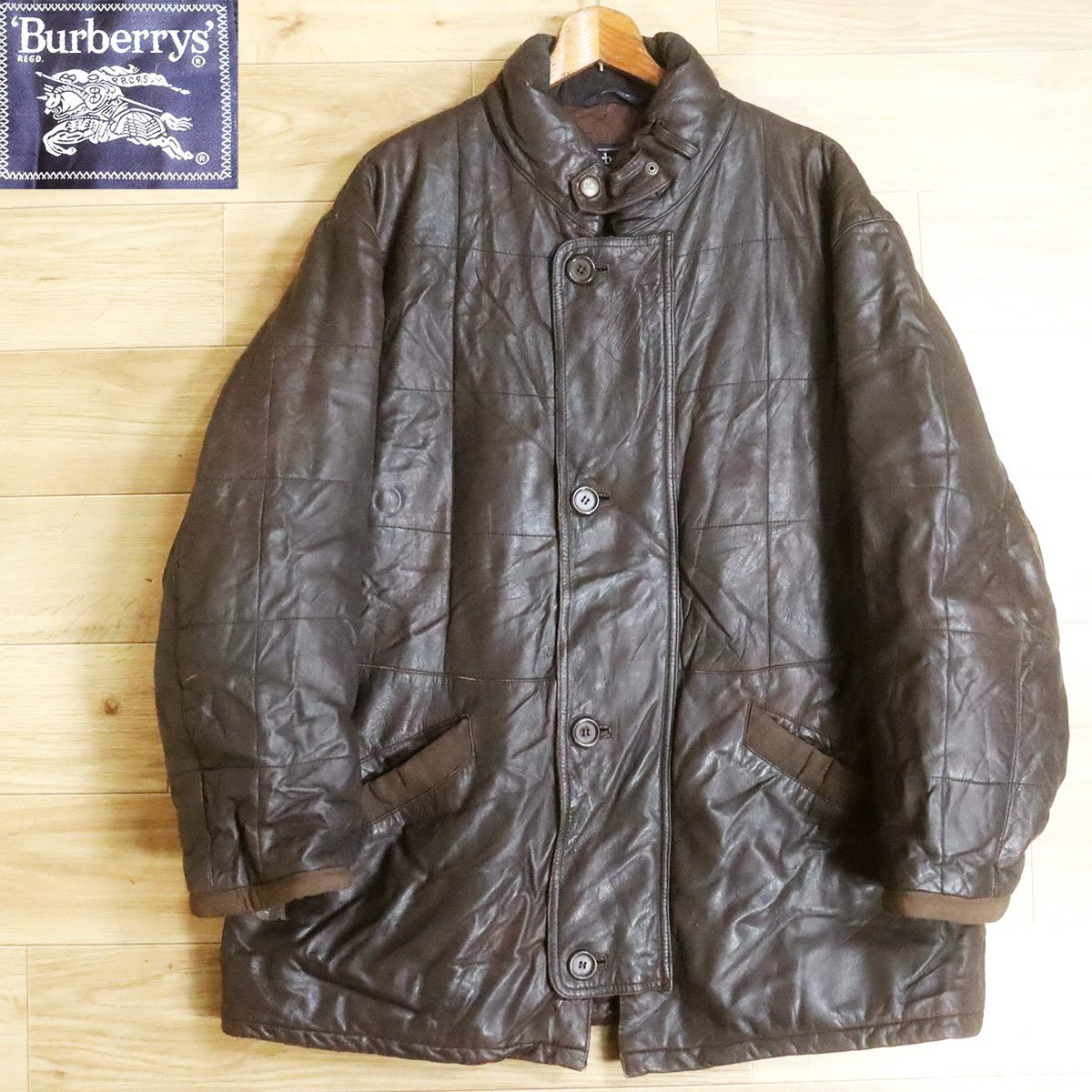 2025年最新】Yahoo!オークション -バーバリー 革ジャケットの中古品