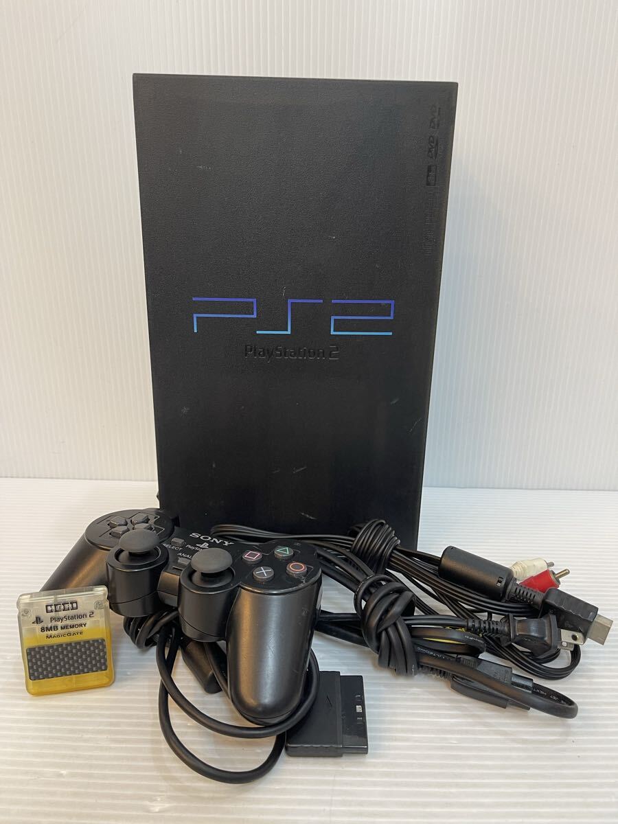 2204 PlayStation2 PS2 корпус SCPH-50000 чистый чёрный SONY Sony рабочее состояние подтверждено включение в покупку не возможно 